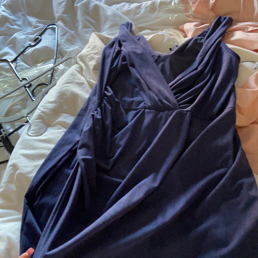 Maxi dress with slit